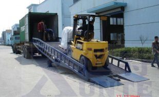用了這個，可以讓您365天出貨不停歇-移動式液壓登車橋